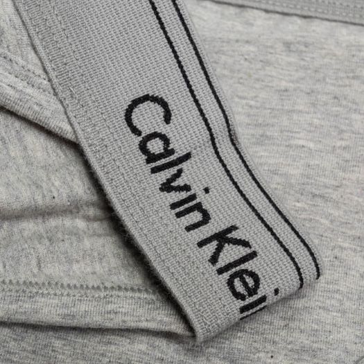 Calvin Klein High Leg Tanga Briefs Grey Heather