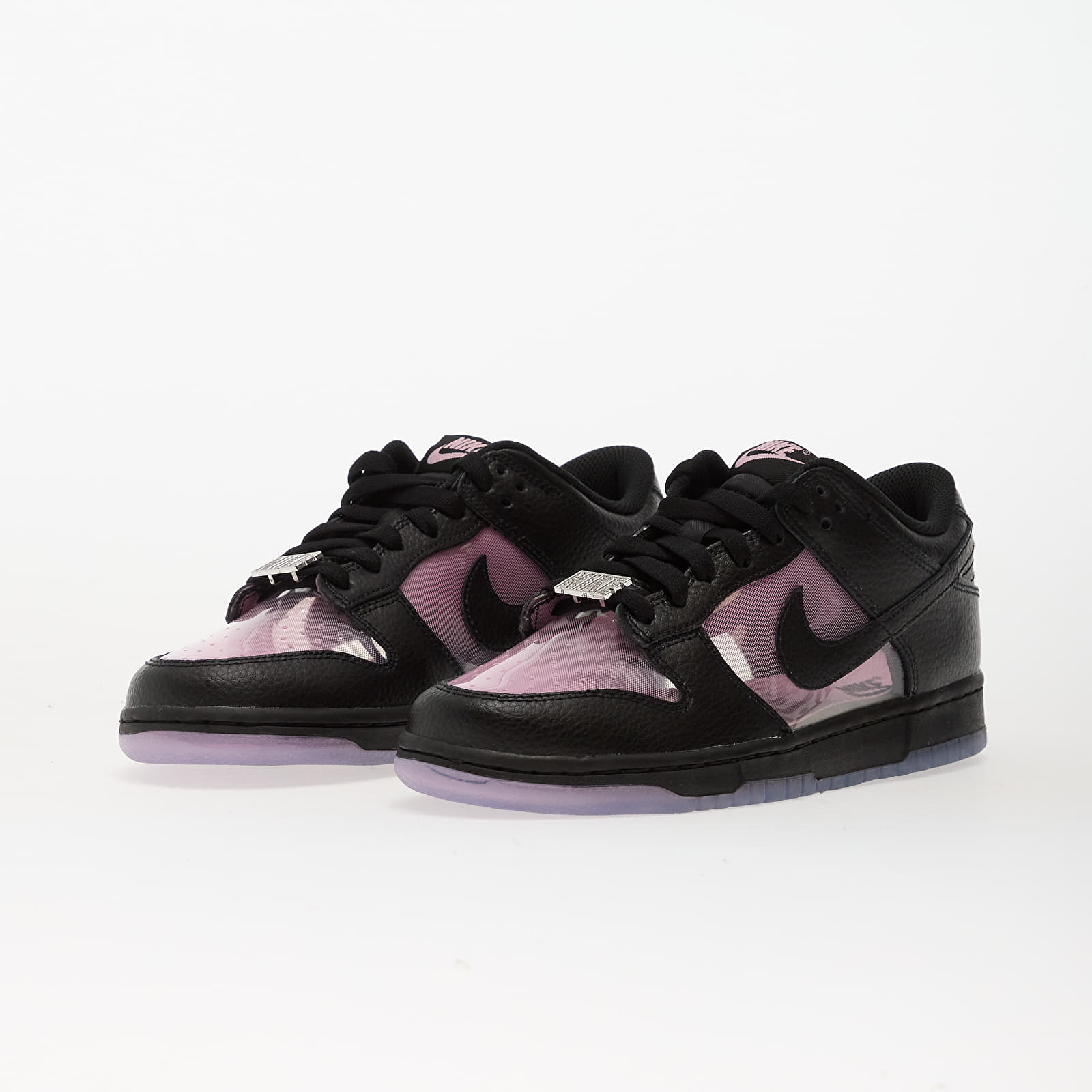 Herren Sneaker und Schuhe Nike Dunk Low Retro Prm Pink Rise/ Black-Black