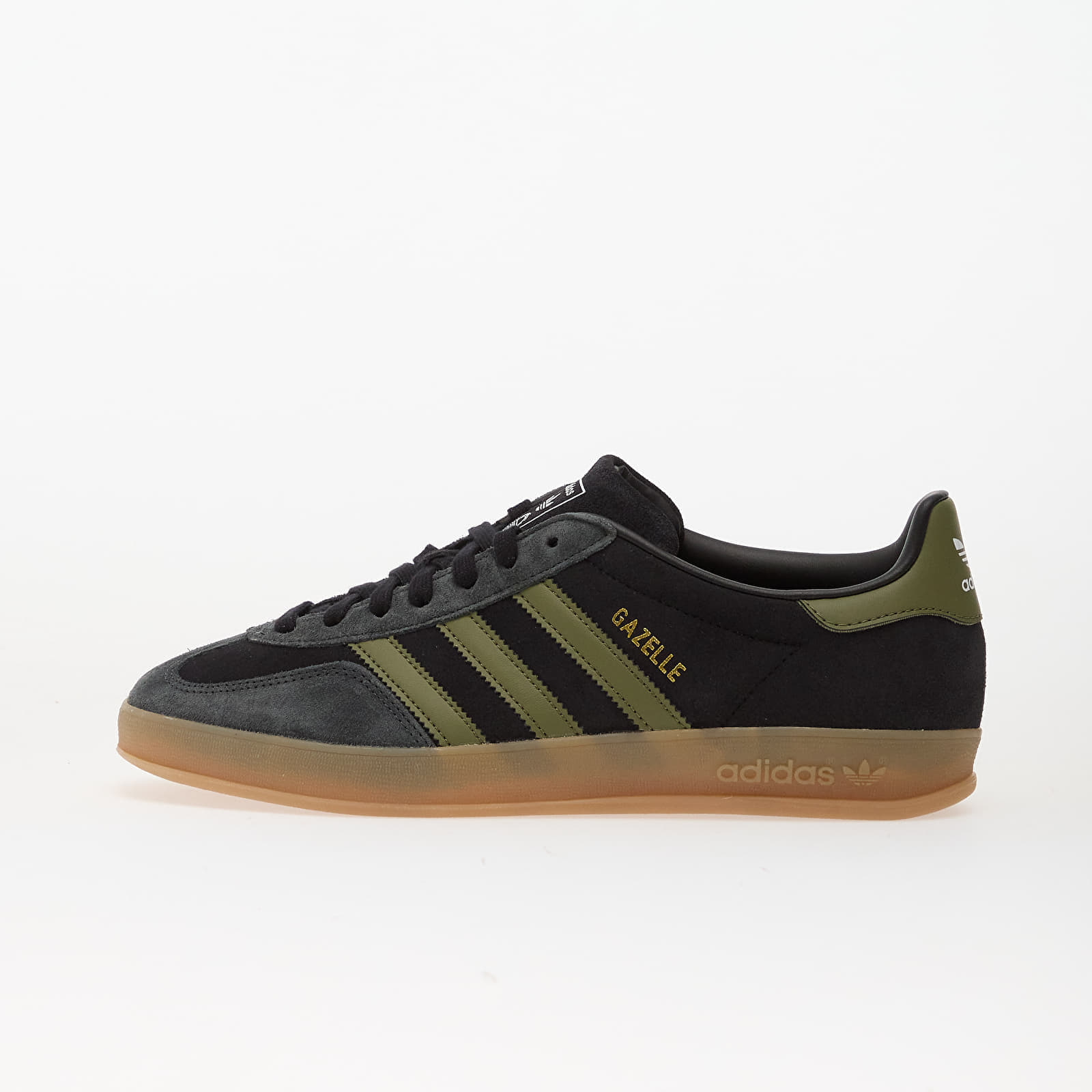 Sneakers adidas Gazelle Indoor Core Black/ Focus Olive/ Carbon EUR 40 2/3