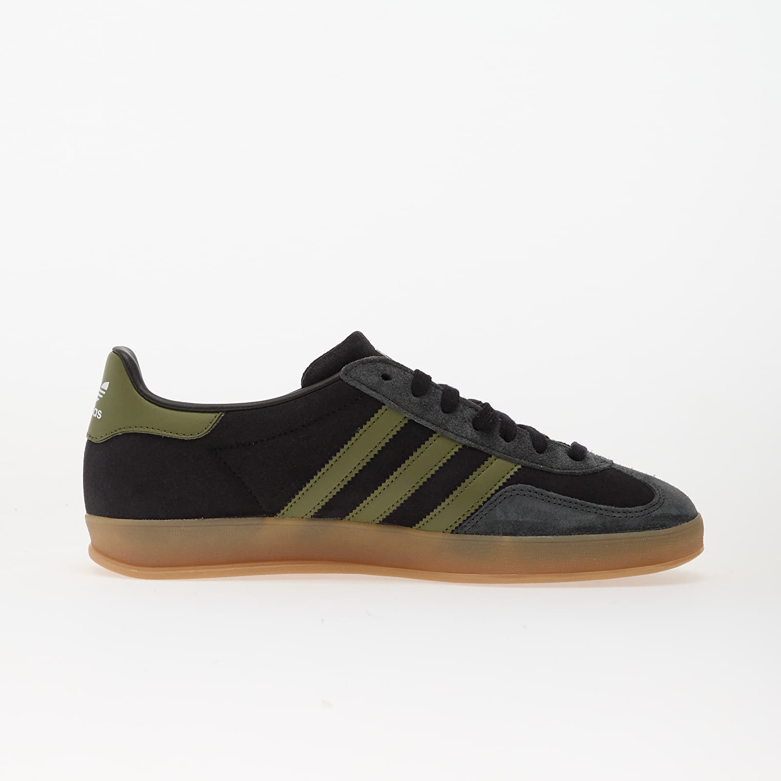 Skor för män adidas Gazelle Indoor Core Black/ Focus Olive/ Carbon