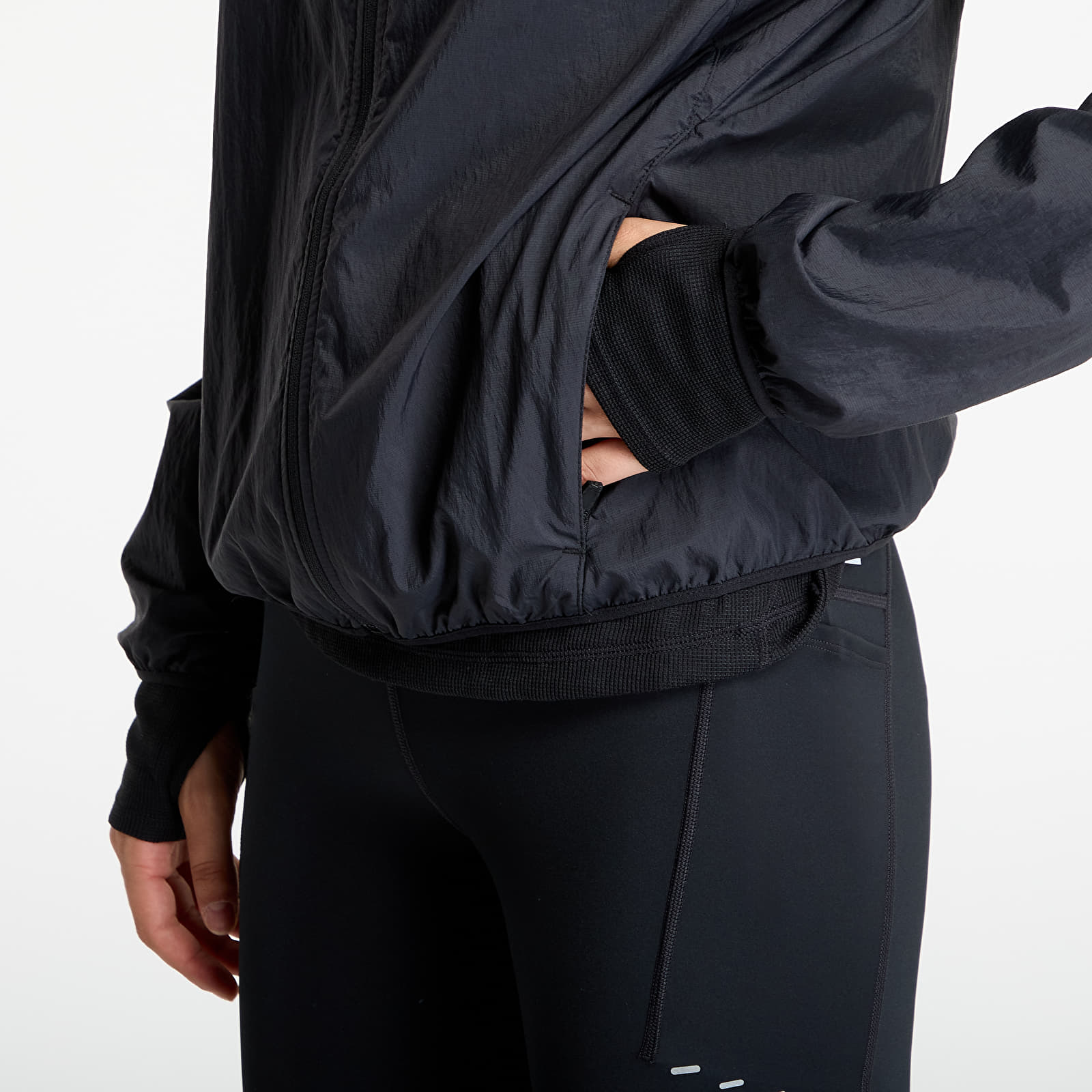 Giacche Nike Trail Women's Repel Running Jacket Black/ White/ Black