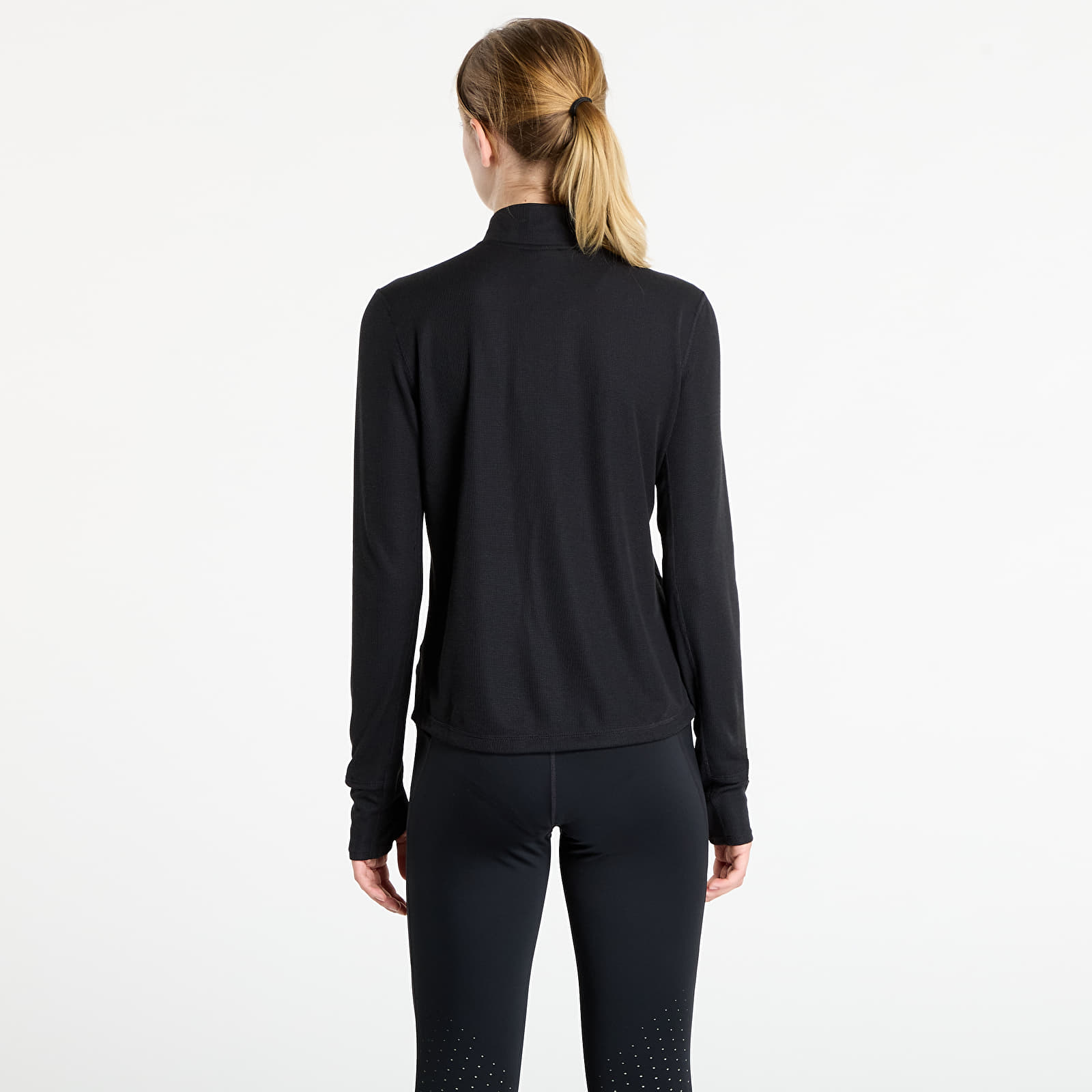 T-shirts Nike Trail Women's Dri-FIT 1/4-Zip Running Mid-Layer Top Black/ Black