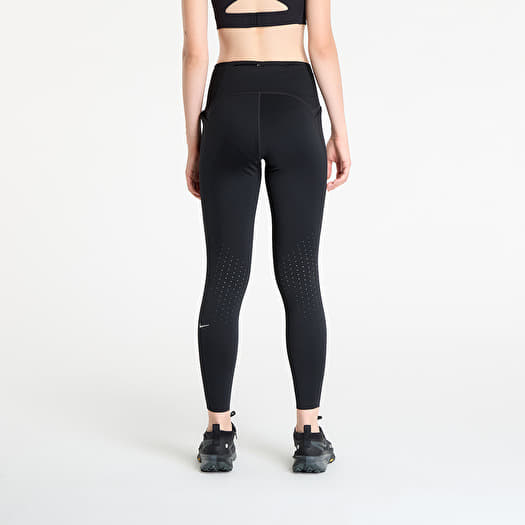nike black and silver leggings