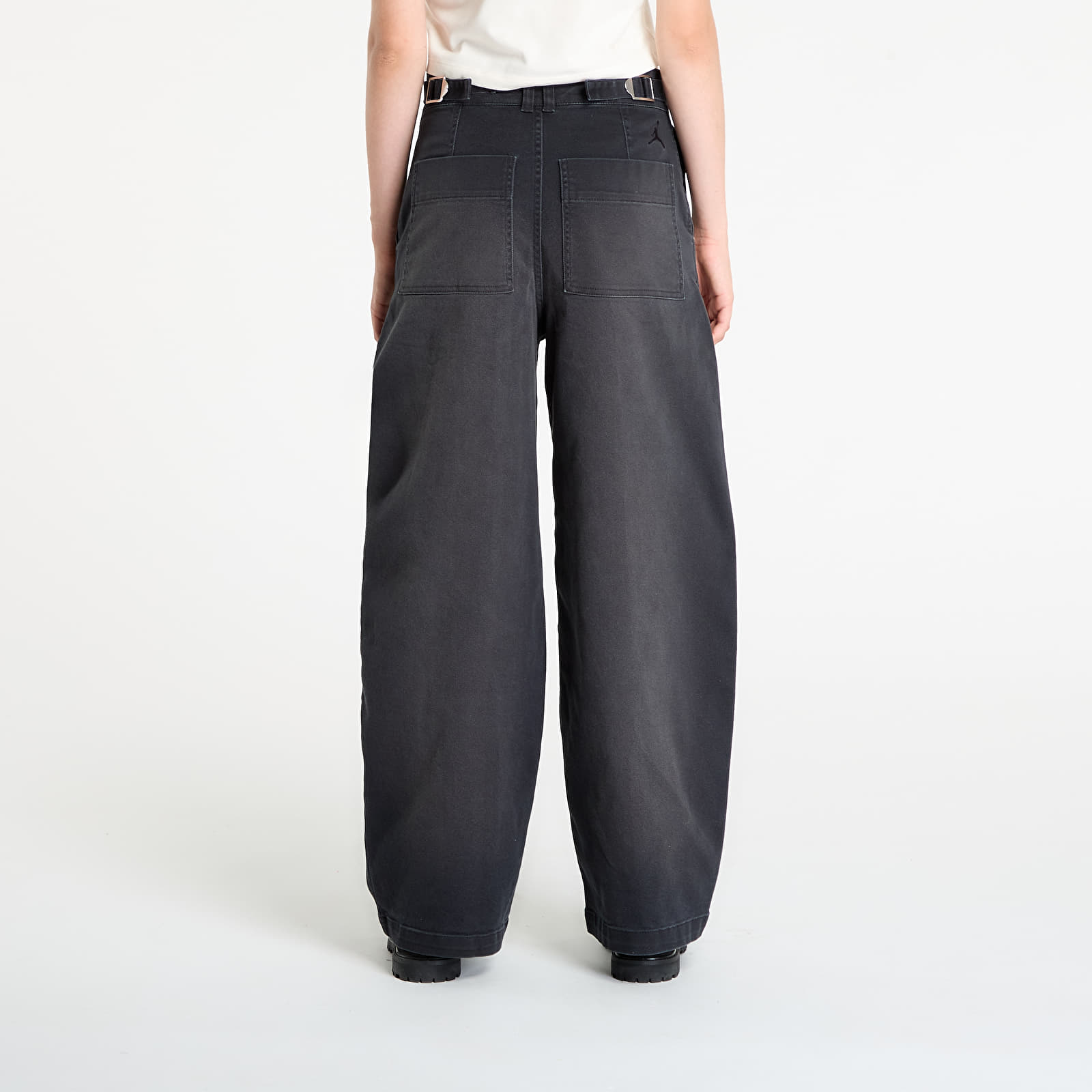 Jeans Jordan Flight Women's '91 Wide-Leg Baggy Pants Black