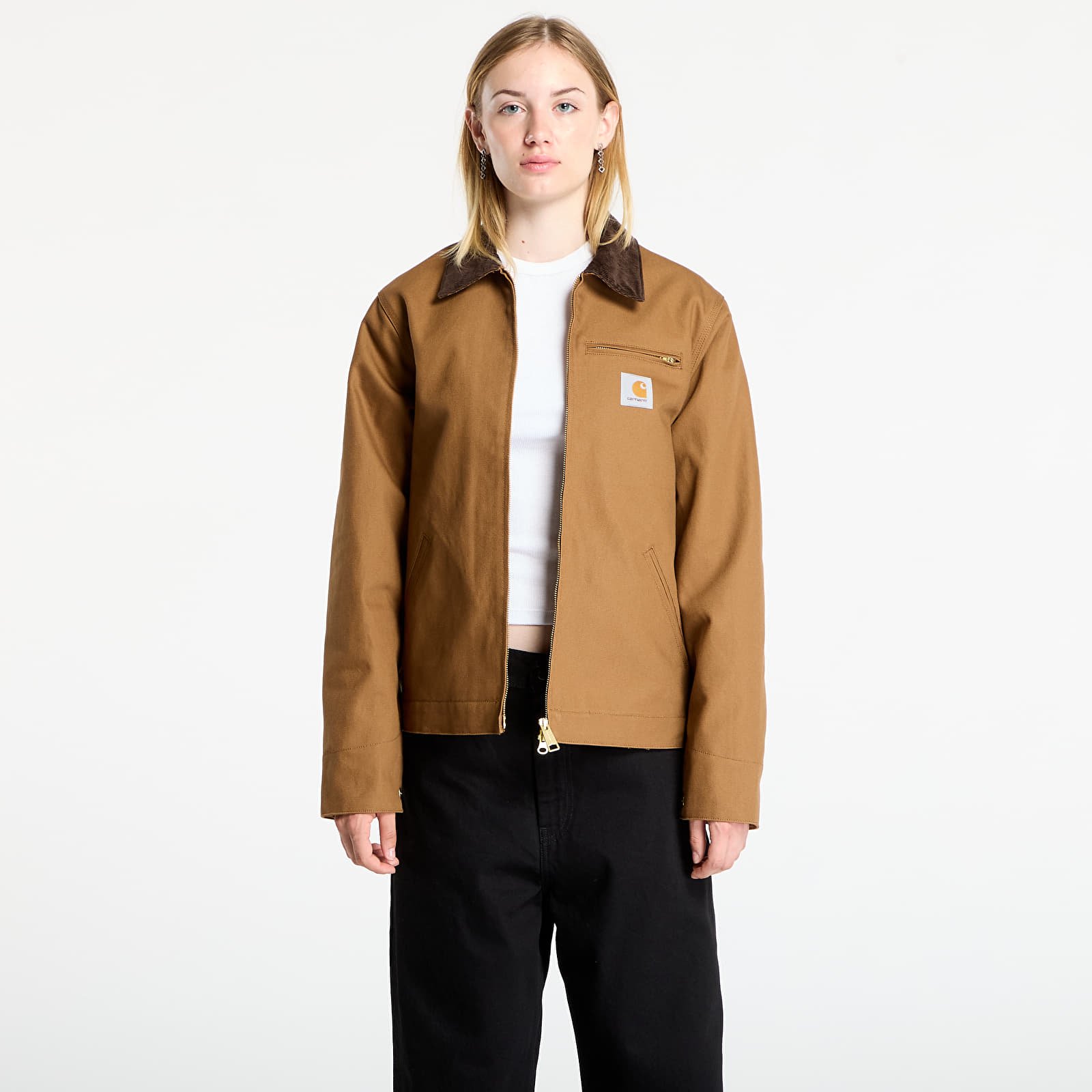 Μπουφάν Carhartt WIP Detroit Jacket (Winter) UNISEX Hamilton Brown/ Tobacco Rigid