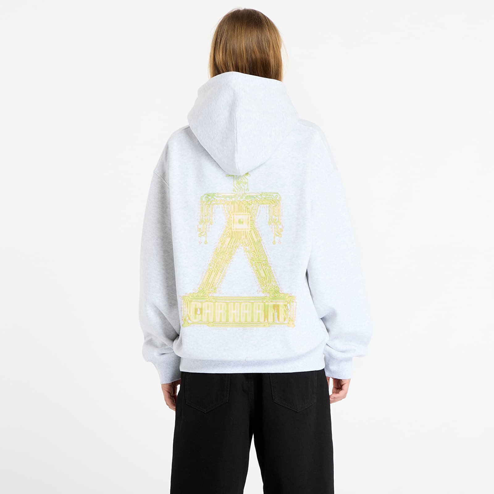 Hoodies and sweatshirts  Carhartt WIP Hooded Electric Boogie Sweat UNISEX Ash Heather