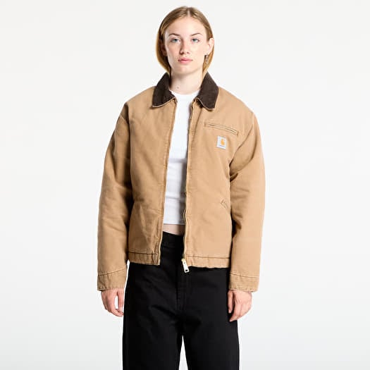Carhartt WIP OG Detroit Jacket (Winter) UNISEX Hamilton Brown/ Tobacco Stone Canvas