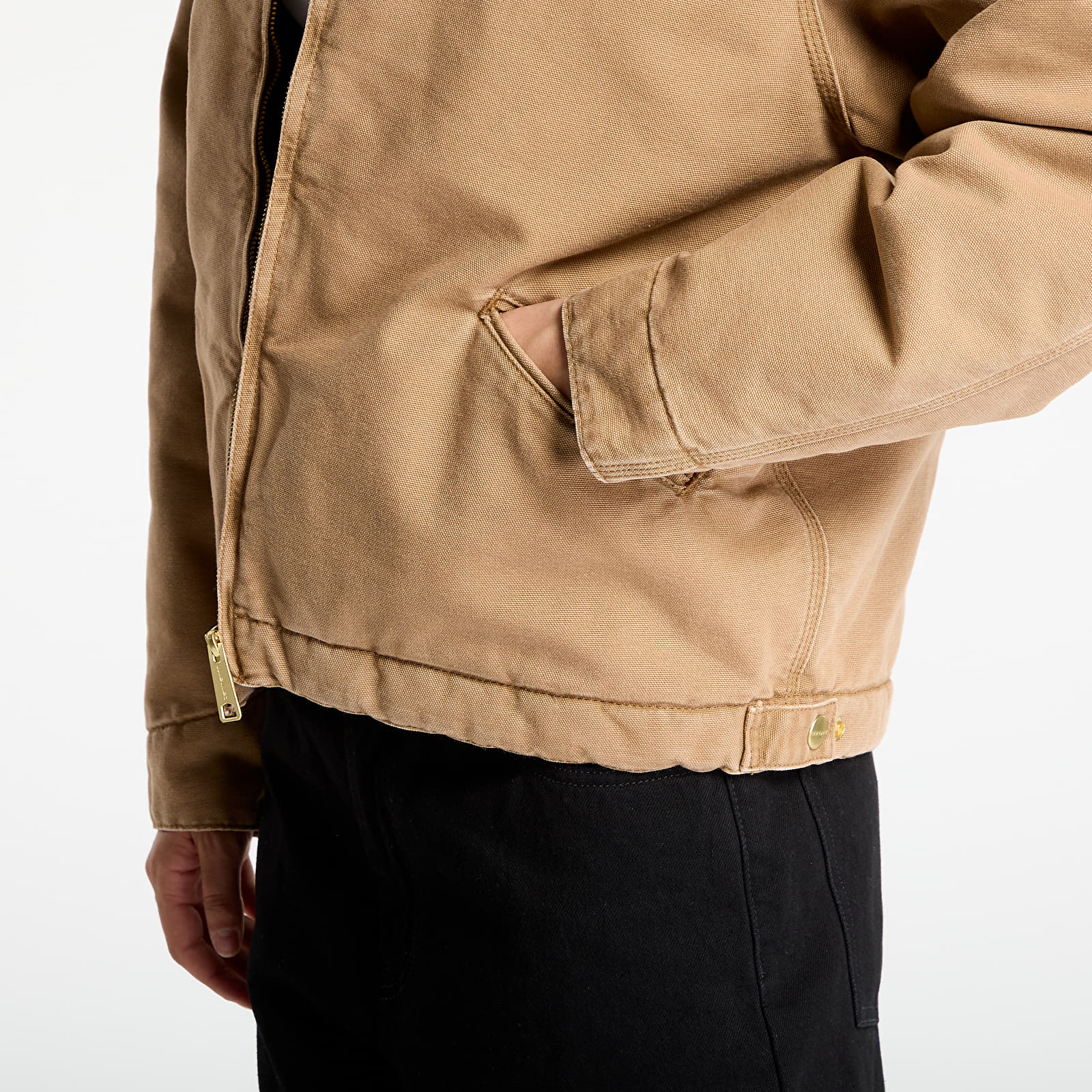 Μπουφάν Carhartt WIP OG Detroit Jacket (Winter) UNISEX Hamilton Brown/ Tobacco Stone Canvas
