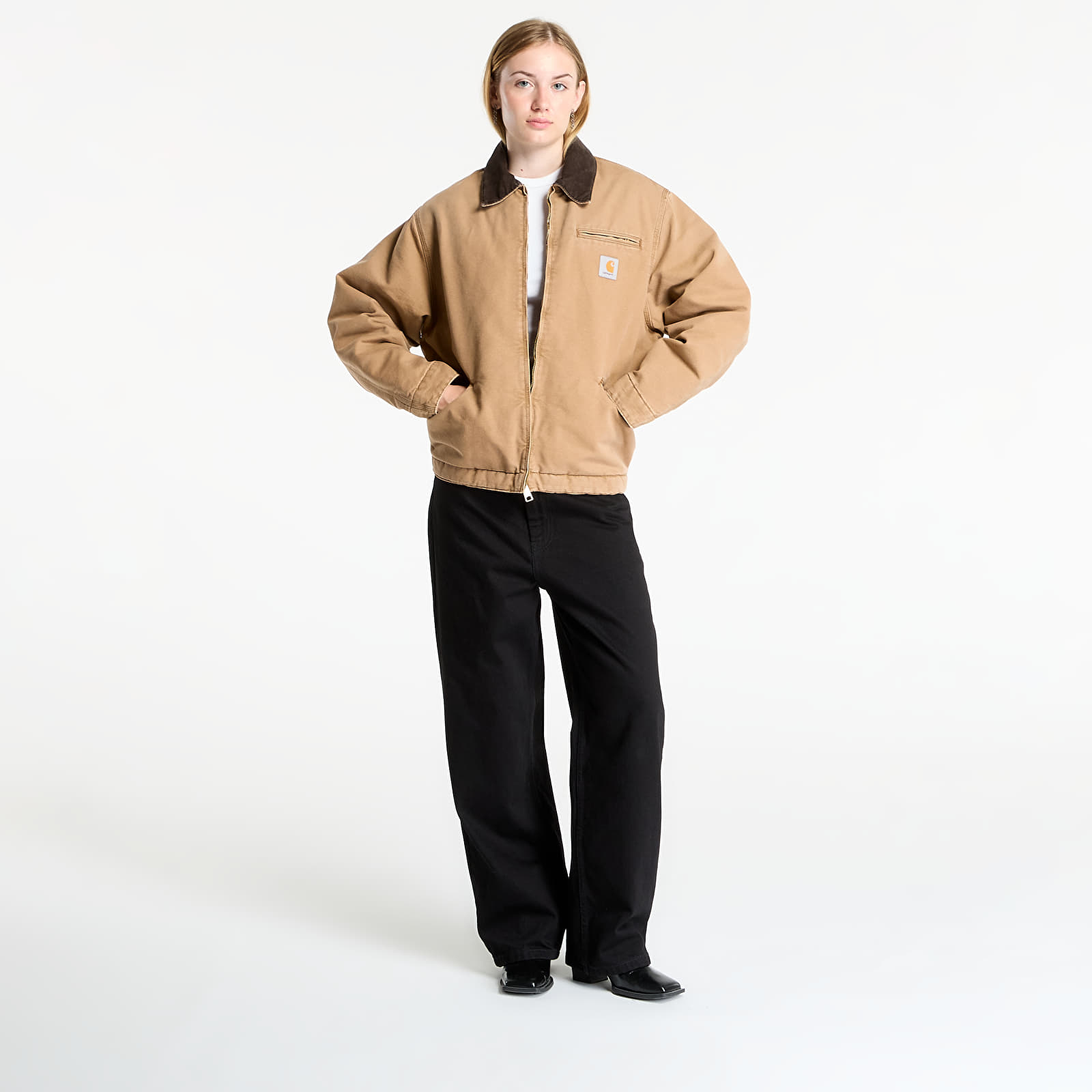 Μπουφάν Carhartt WIP OG Detroit Jacket (Winter) UNISEX Hamilton Brown/ Tobacco Stone Canvas
