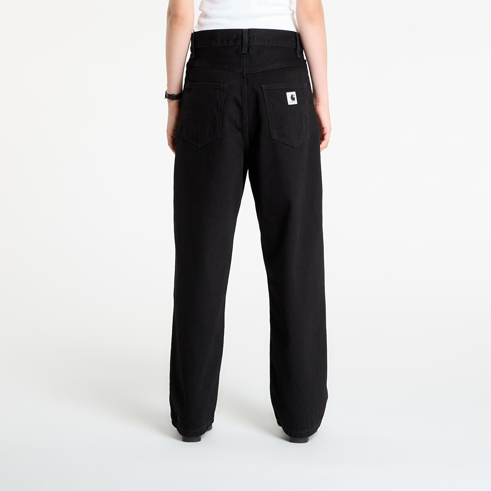 Hosen Carhartt WIP W' Brandon Pant Black Rinsed