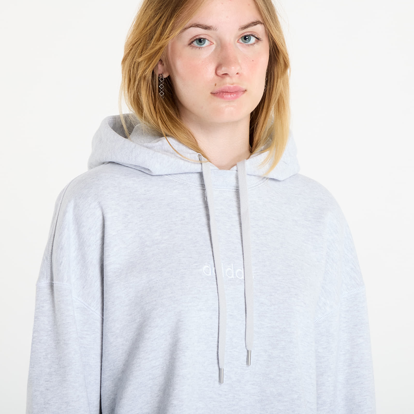 Φούτερ adidas x OG LA Santa Monica Hoodie Light Grey Heather