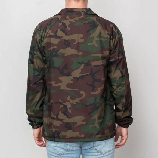 Vans camo coach jacket outlet