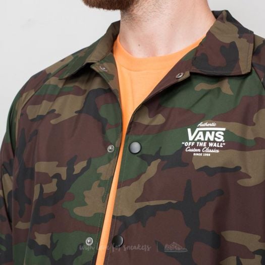 Vans camo coat 2025