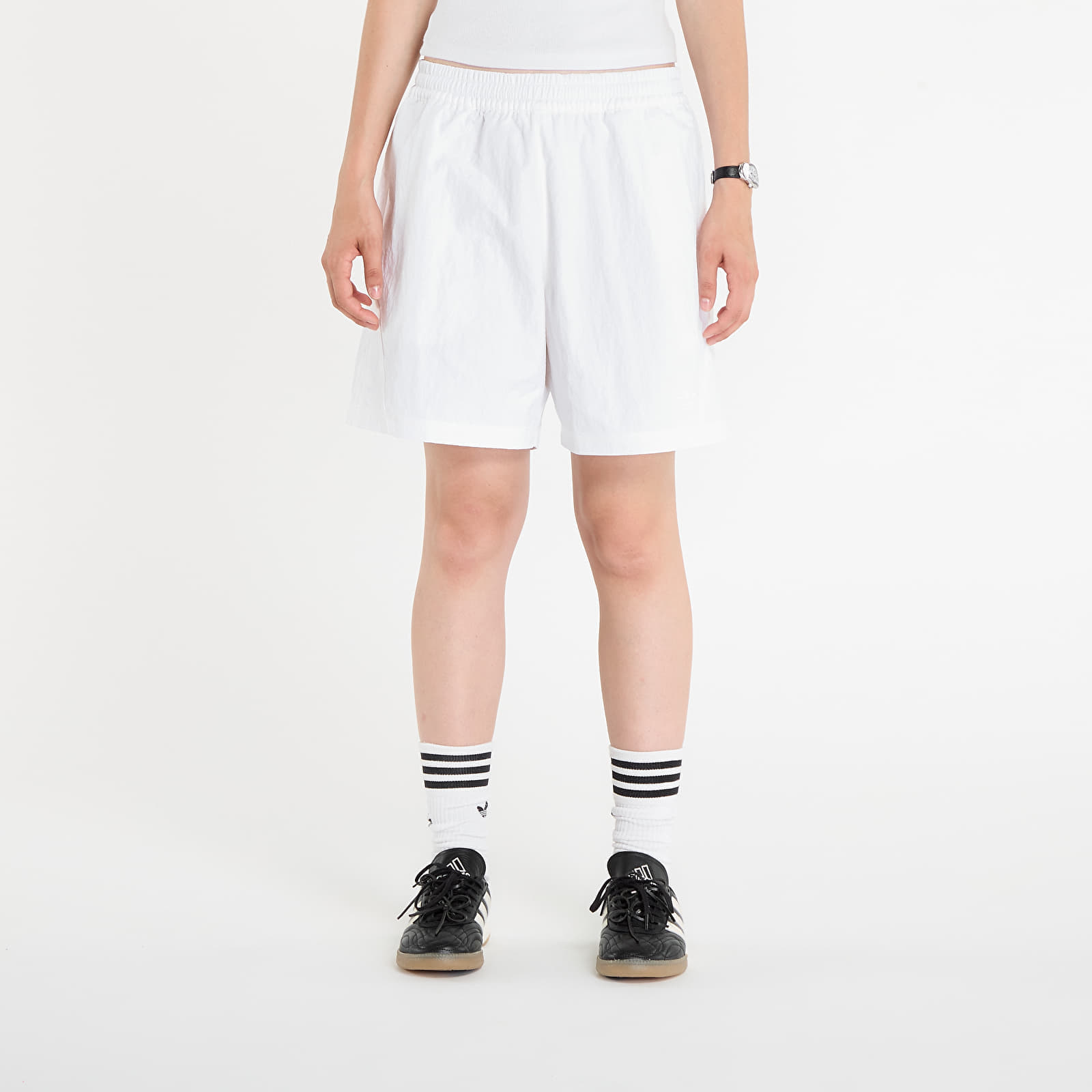 Pantaloni scurți adidas x OG LA Long Beach Nylon Short White L