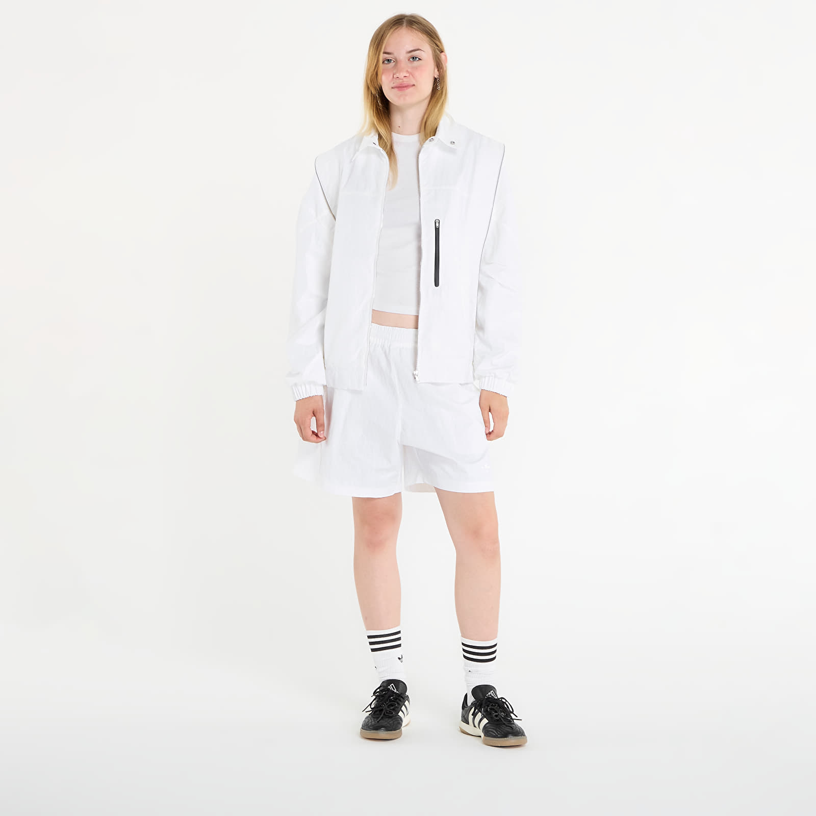 Kurzhosen adidas x OG LA Long Beach Nylon Short White