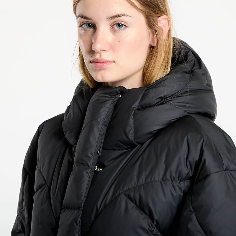 adidas By Stella McCartney Mid Length Padded Winter Jacket Black