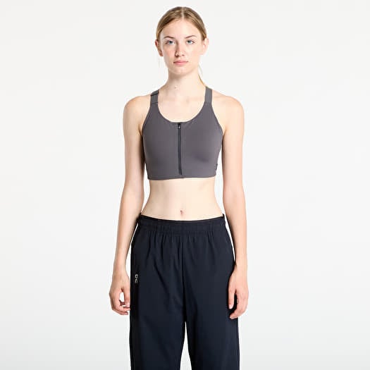 On Endurance Bra Zip Grey