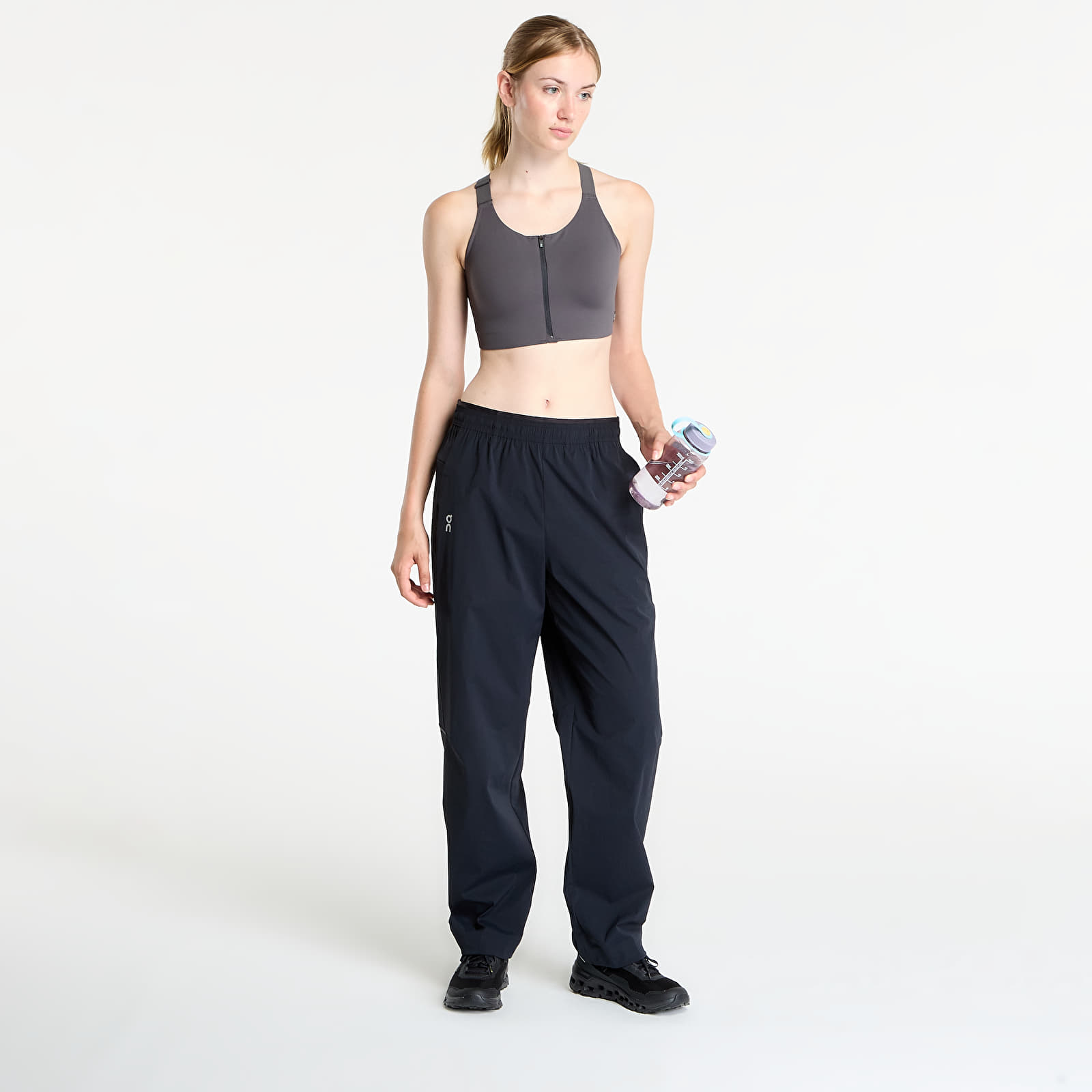 BHs On Endurance Bra Zip Grey