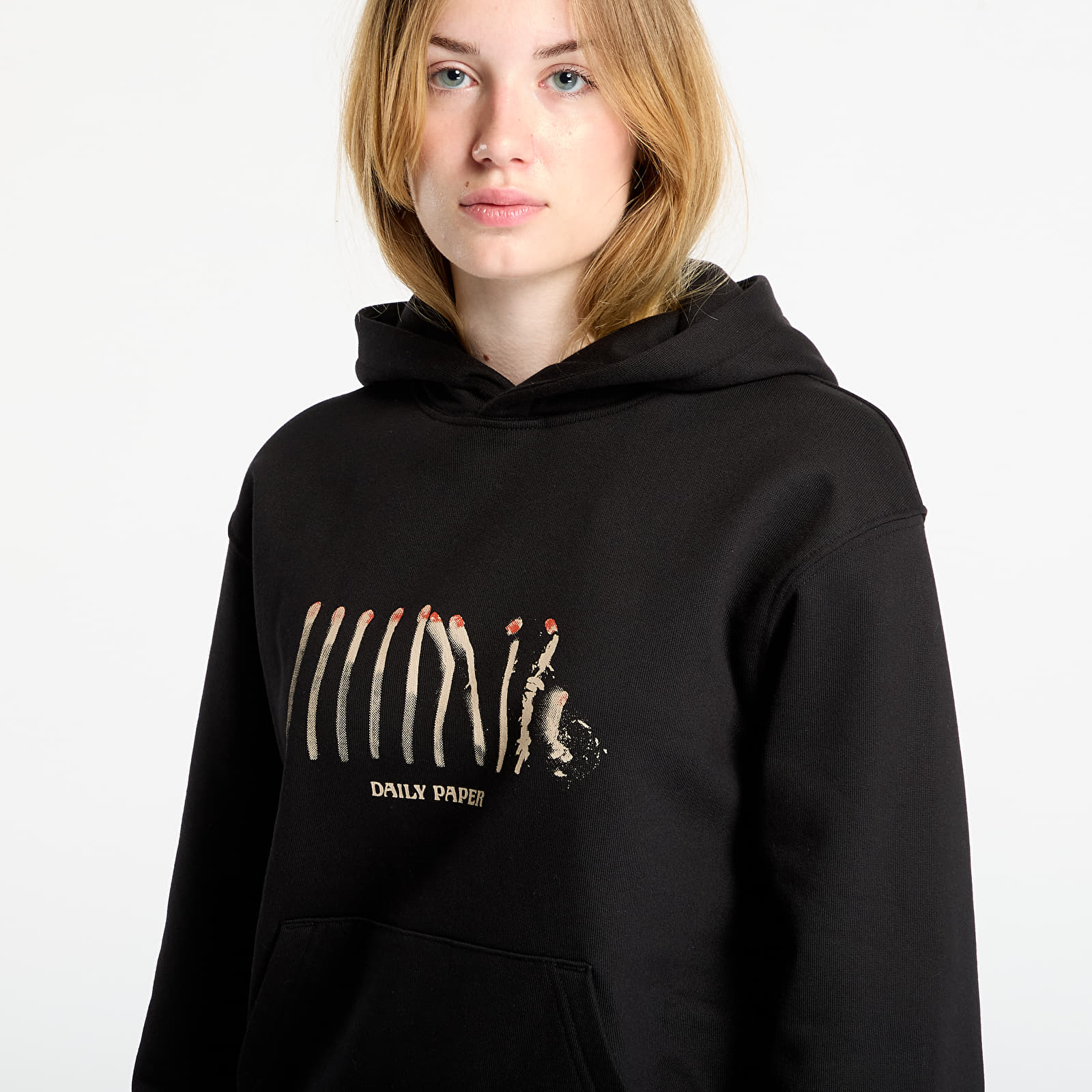 Hettegensere og sweatshirts Daily Paper Light Cycle Hoodie UNISEX Black