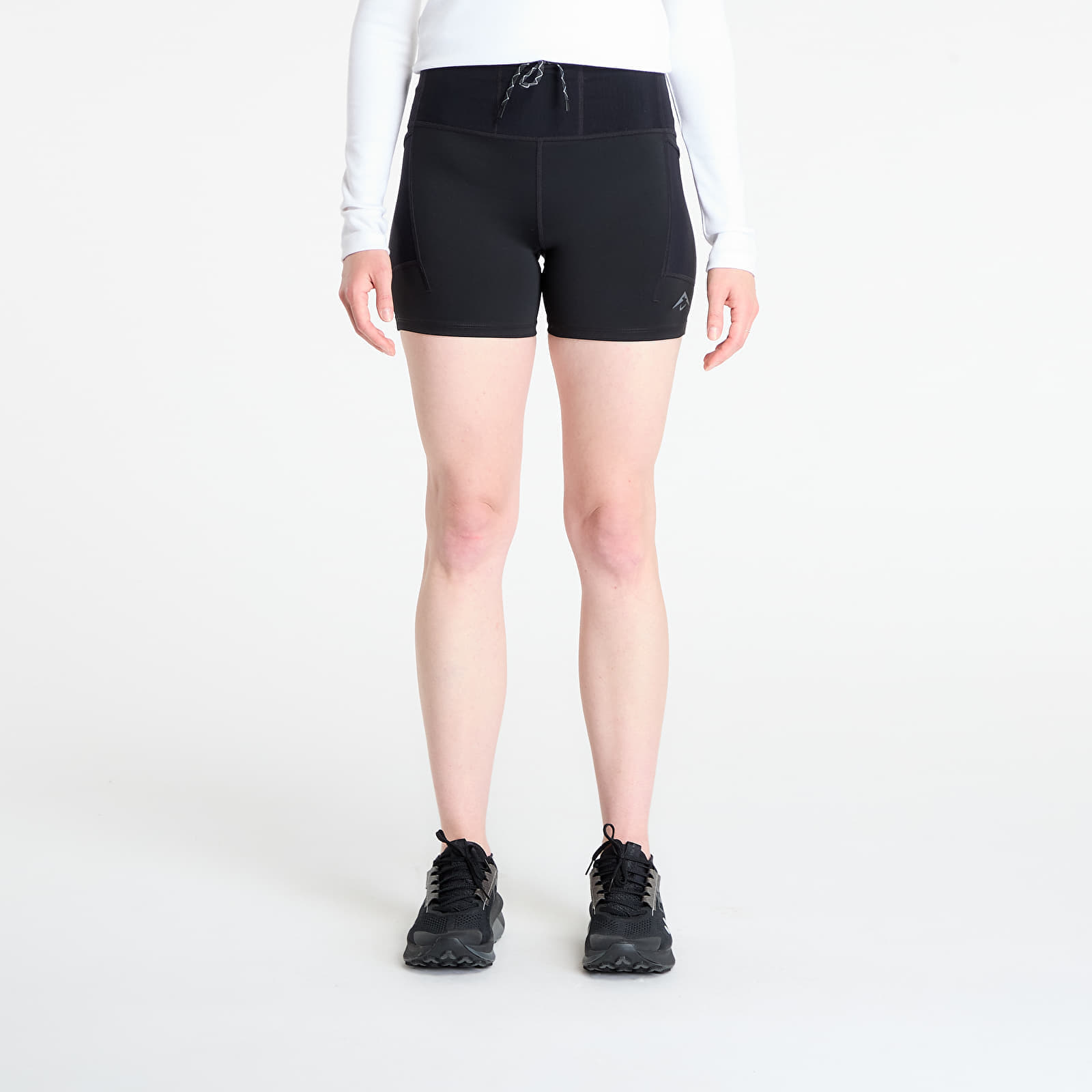 Shorts Nike Trail Women's Dri-FIT High-Waisted 4" Tight Running Shorts Black/ Black XS