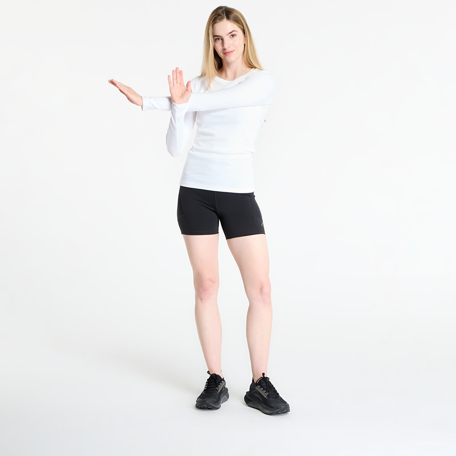 Shorts Nike Trail Women's Dri-FIT High-Waisted 4" Tight Running Shorts Black/ Black