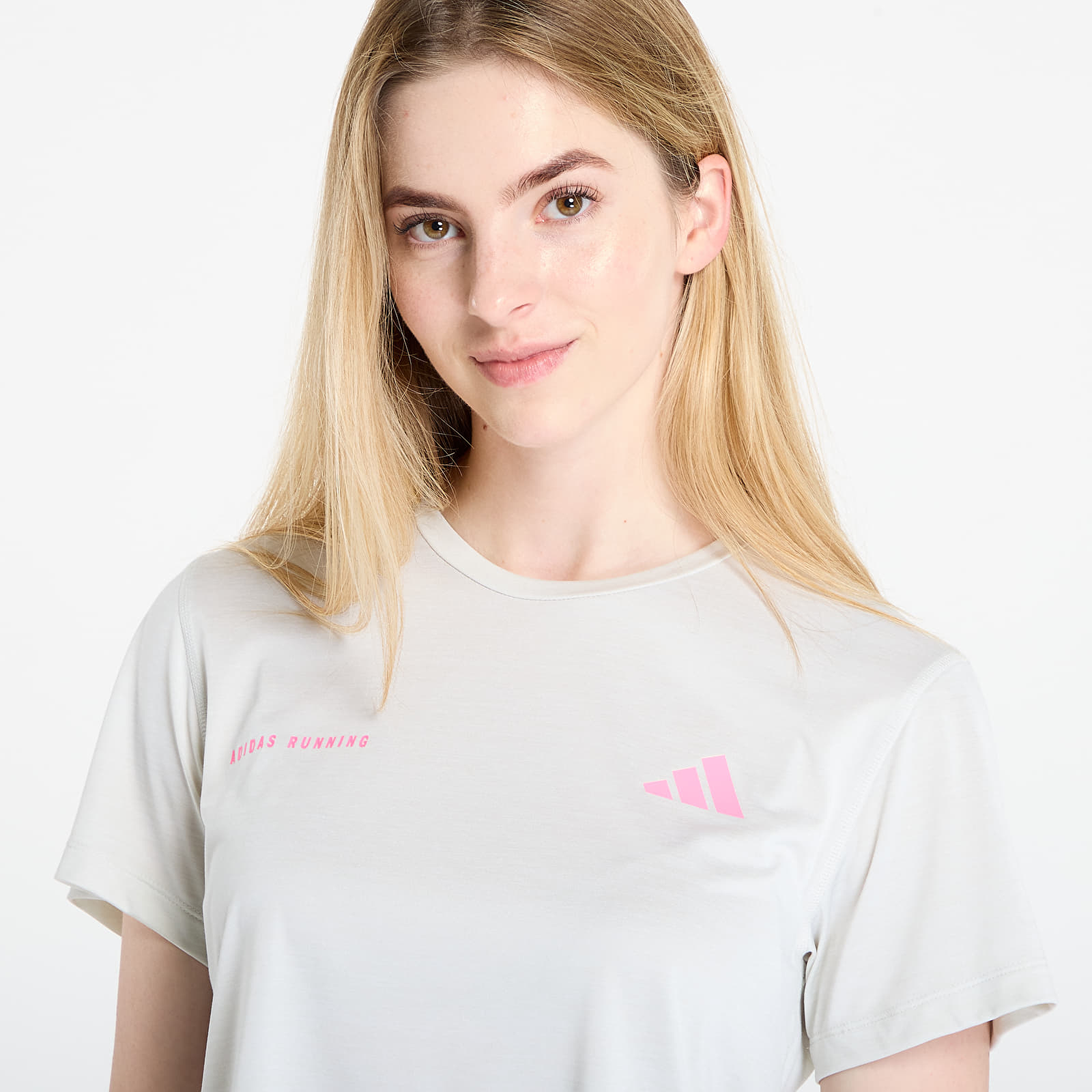 T-Shirts adidas Own The Run Melange T-Shirt Orbit Grey Mel/ Black