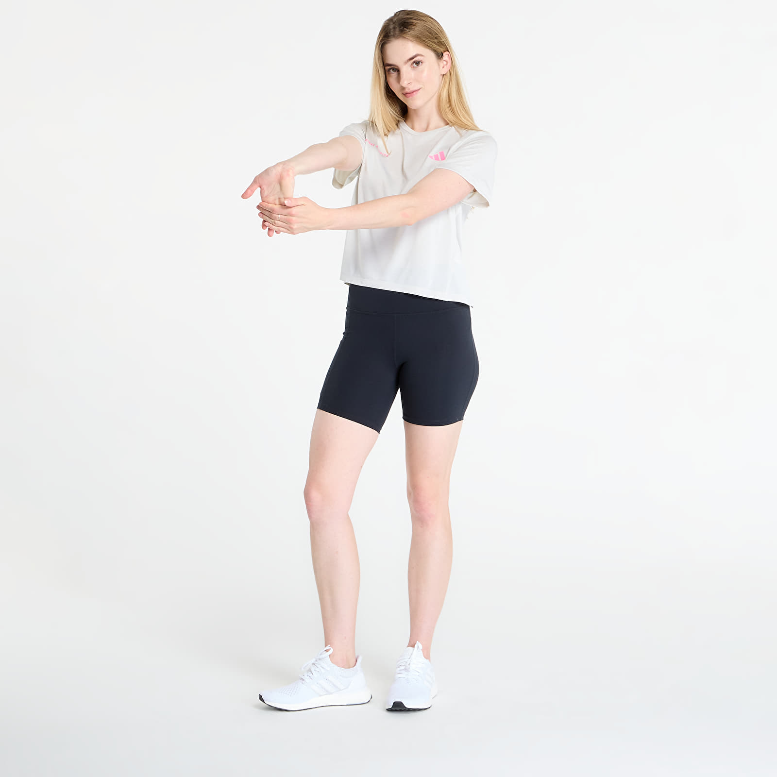 T-Shirts adidas Own The Run Melange T-Shirt Orbit Grey Mel/ Black