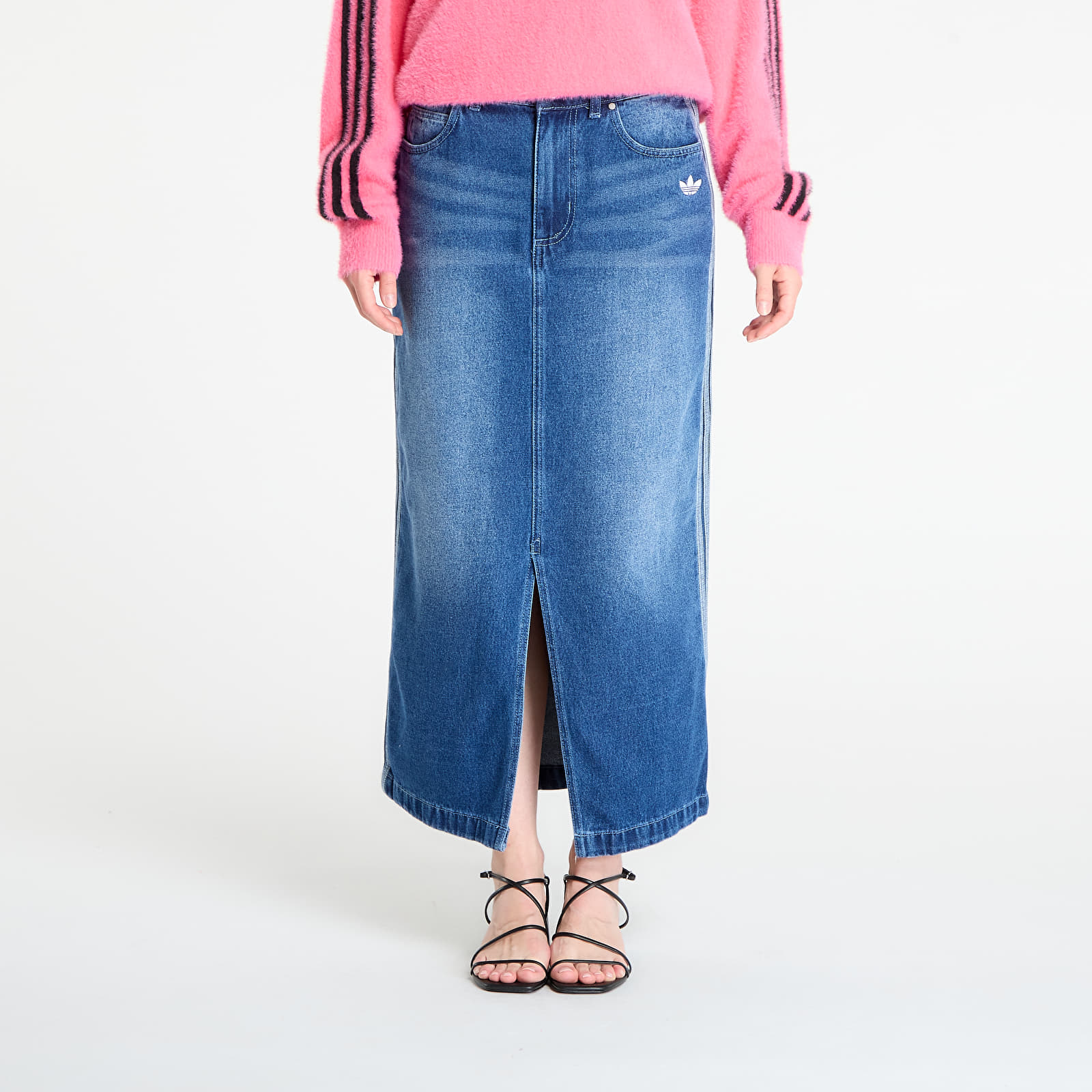 Skirts adidas Adicolor 3-Stripes Denim Pencil Skirt Indigo Denim