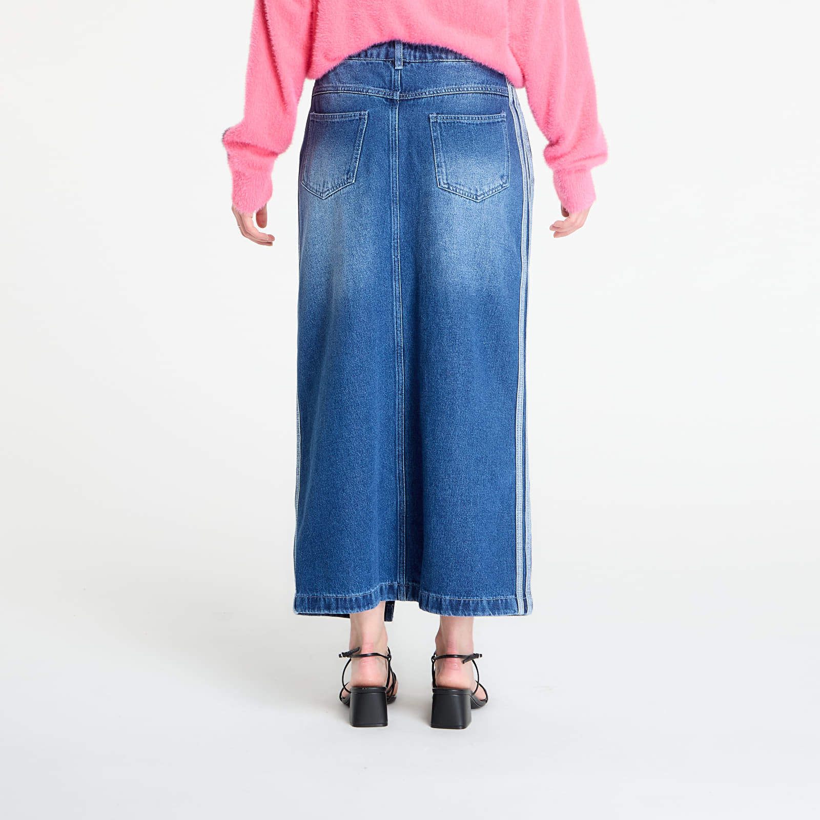 Skirts adidas Adicolor 3-Stripes Denim Pencil Skirt Indigo Denim