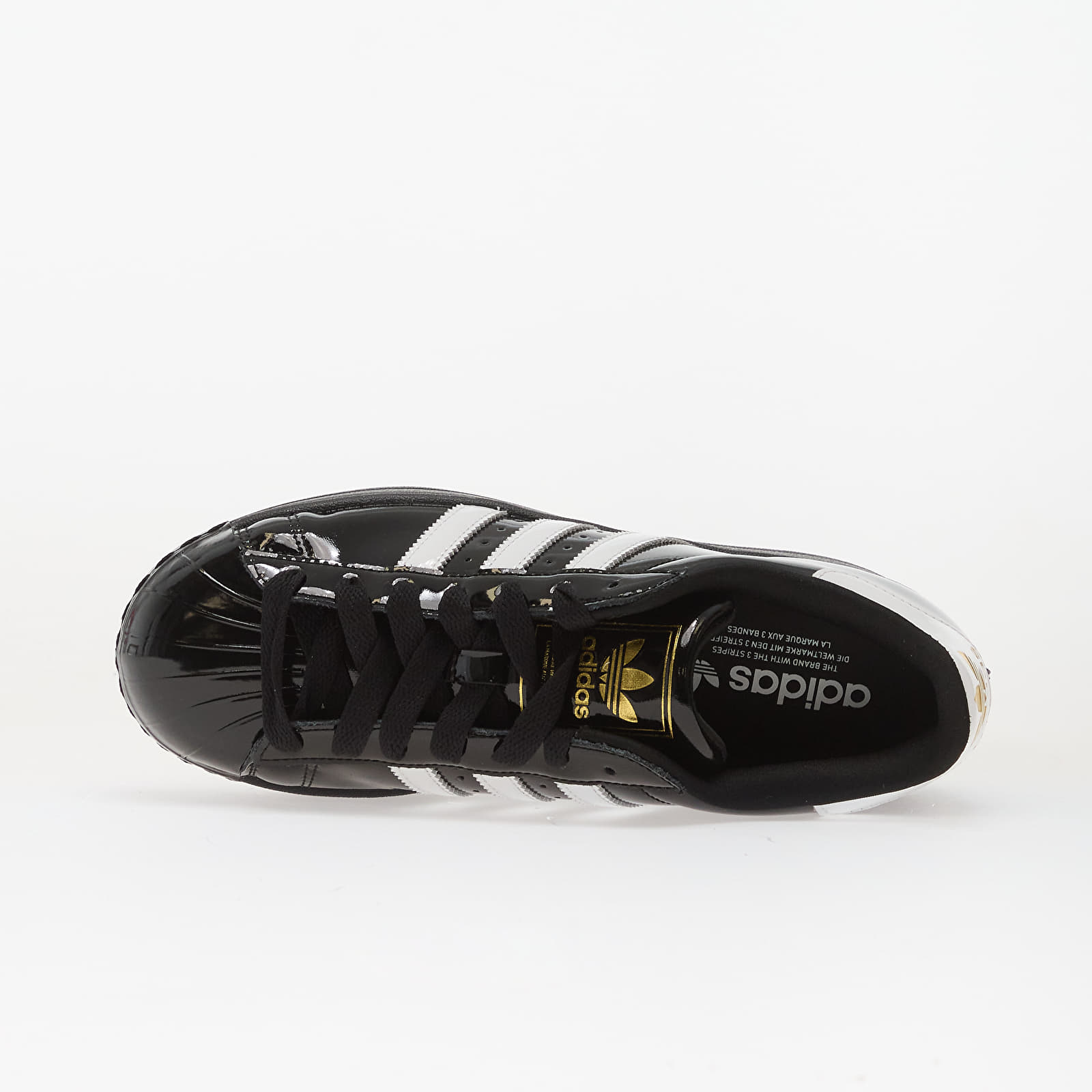 Damen Sneaker und Schuhe adidas Superstar II W Core Black/ Ftw White/ Gold Metallic