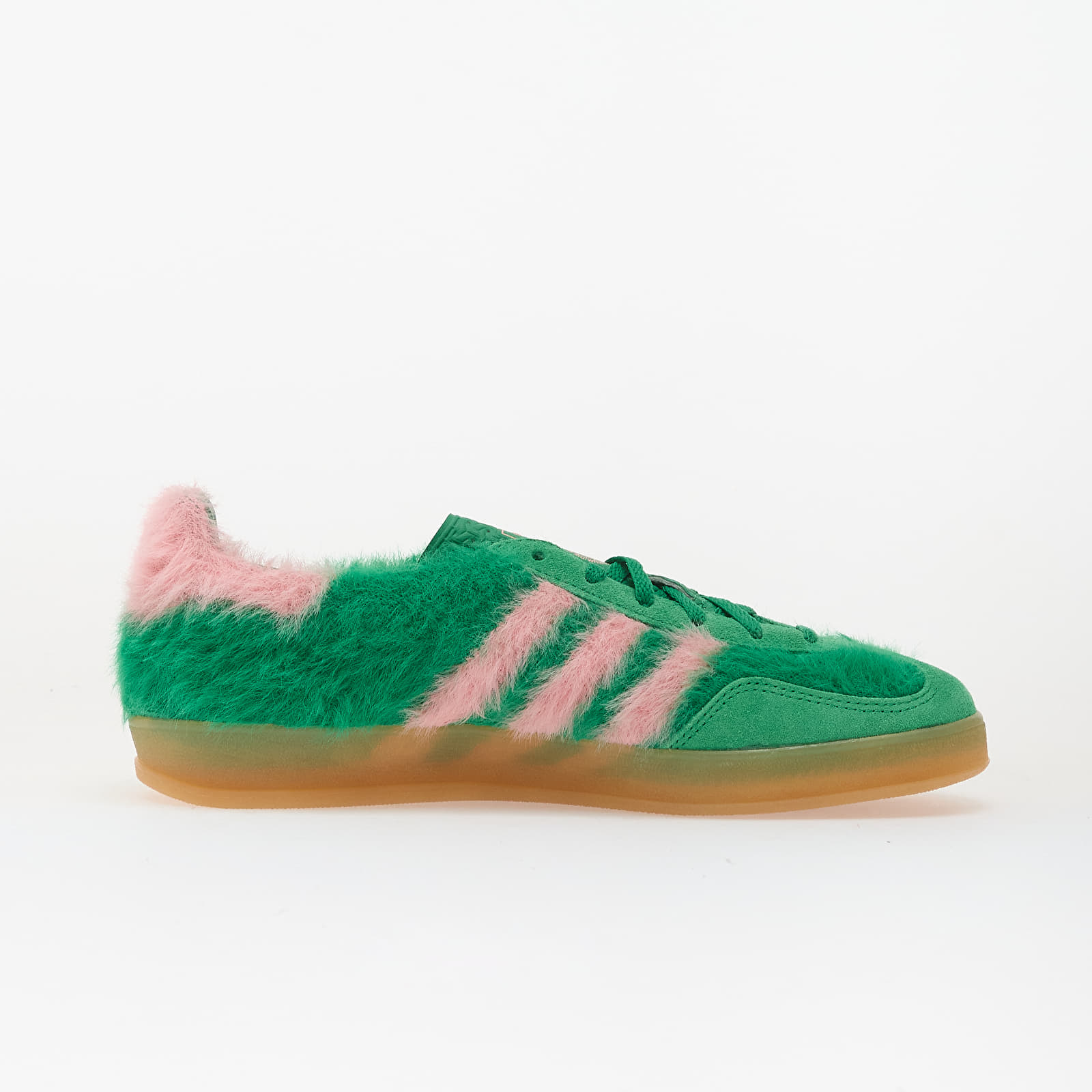 Dámské tenisky a boty adidas Gazelle Indoor W Green/ Glow Pink/ Gum