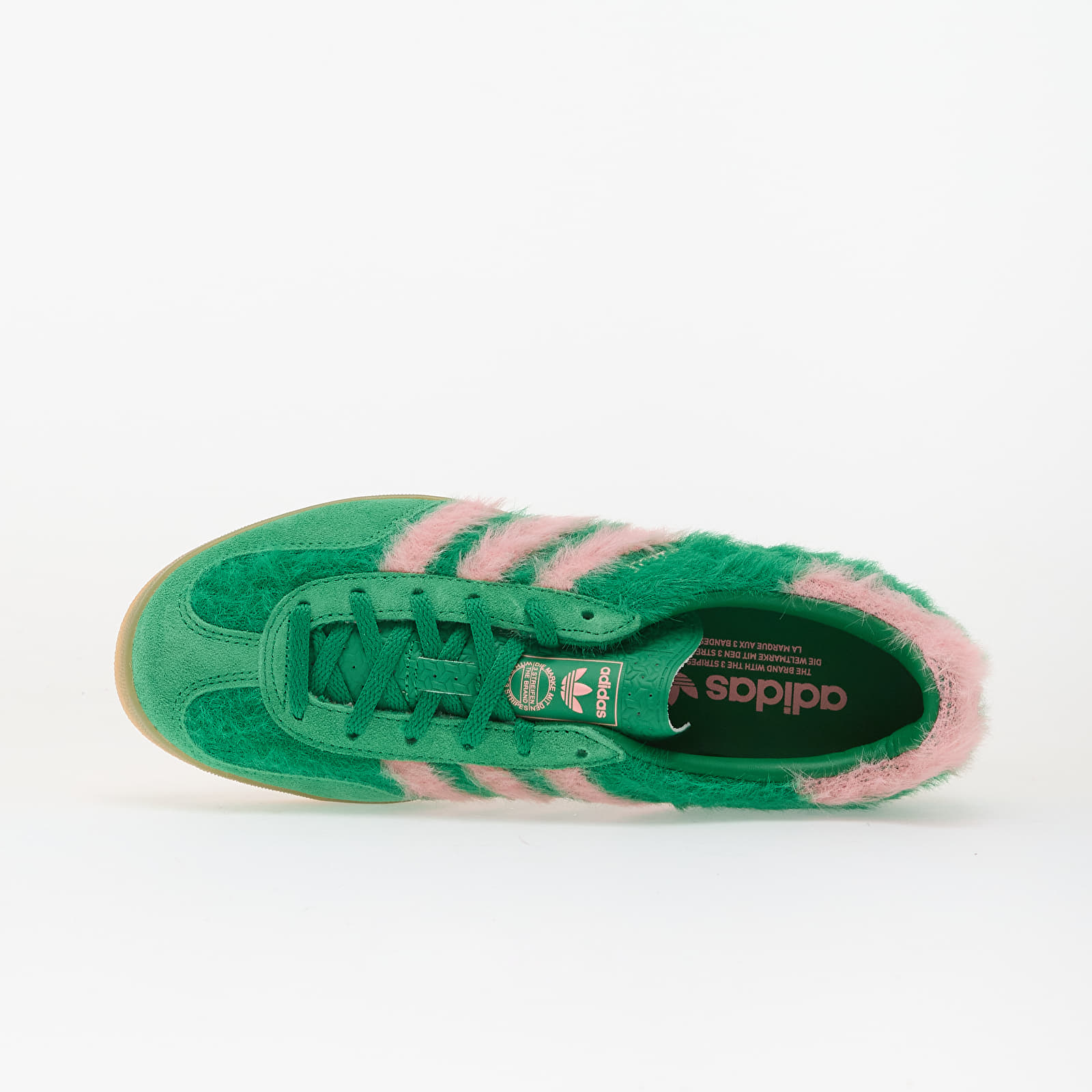 Dámské tenisky a boty adidas Gazelle Indoor W Green/ Glow Pink/ Gum