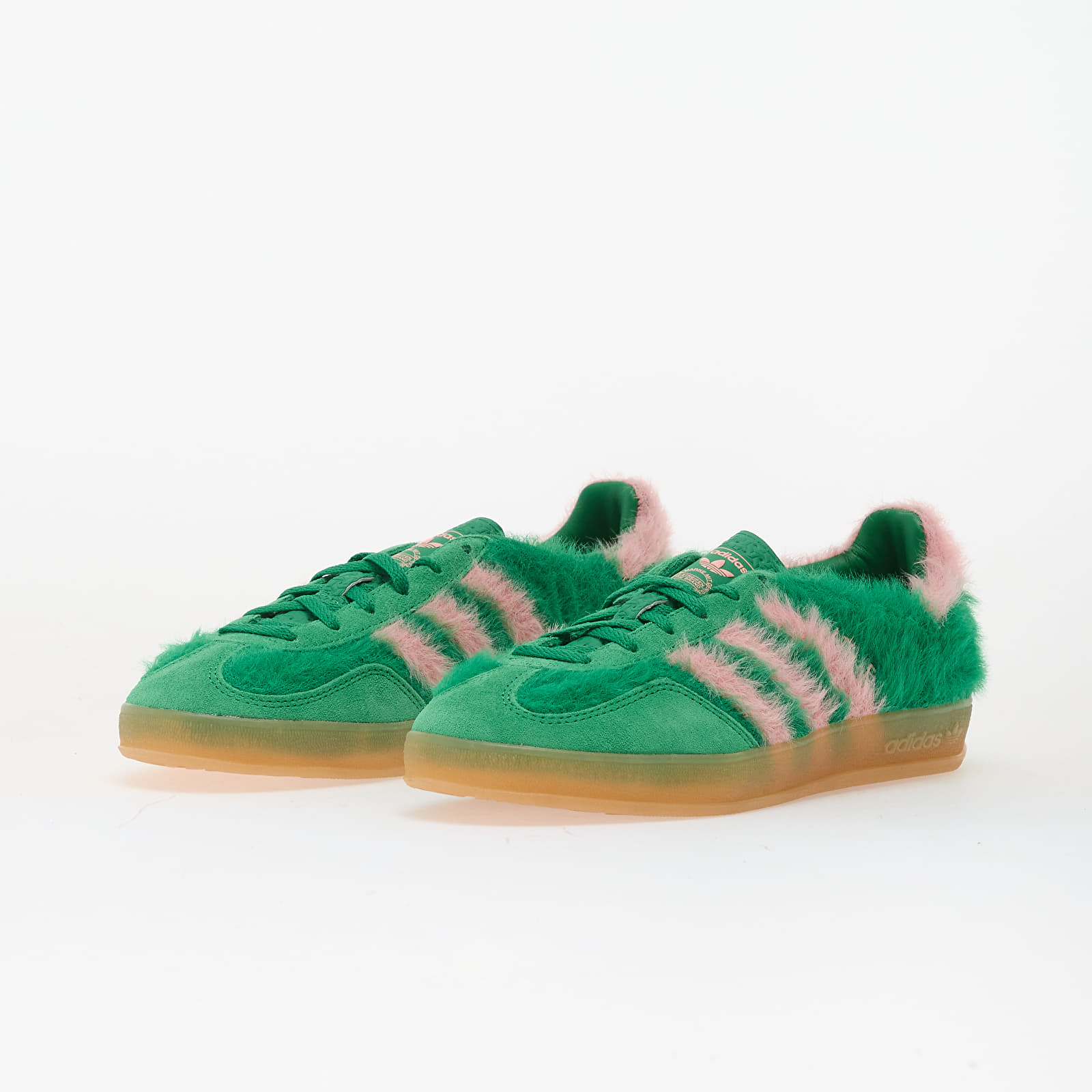 Dámské tenisky a boty adidas Gazelle Indoor W Green/ Glow Pink/ Gum