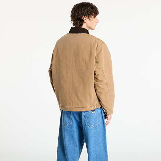Carhartt WIP OG Detroit Jacket (Winter) UNISEX Hamilton Brown/ Tobacco  Stone Canvas