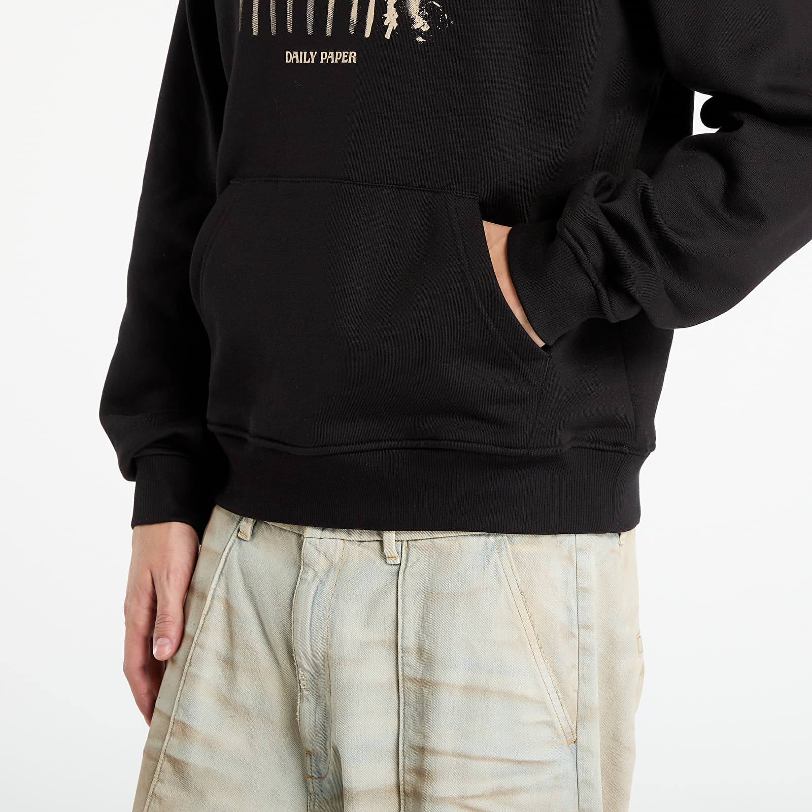 Hettegensere og sweatshirts Daily Paper Light Cycle Hoodie UNISEX Black