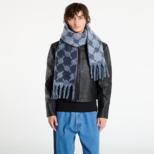 Halsduk Daily Paper Riyo Monogram Scarf Sky Captain Blue