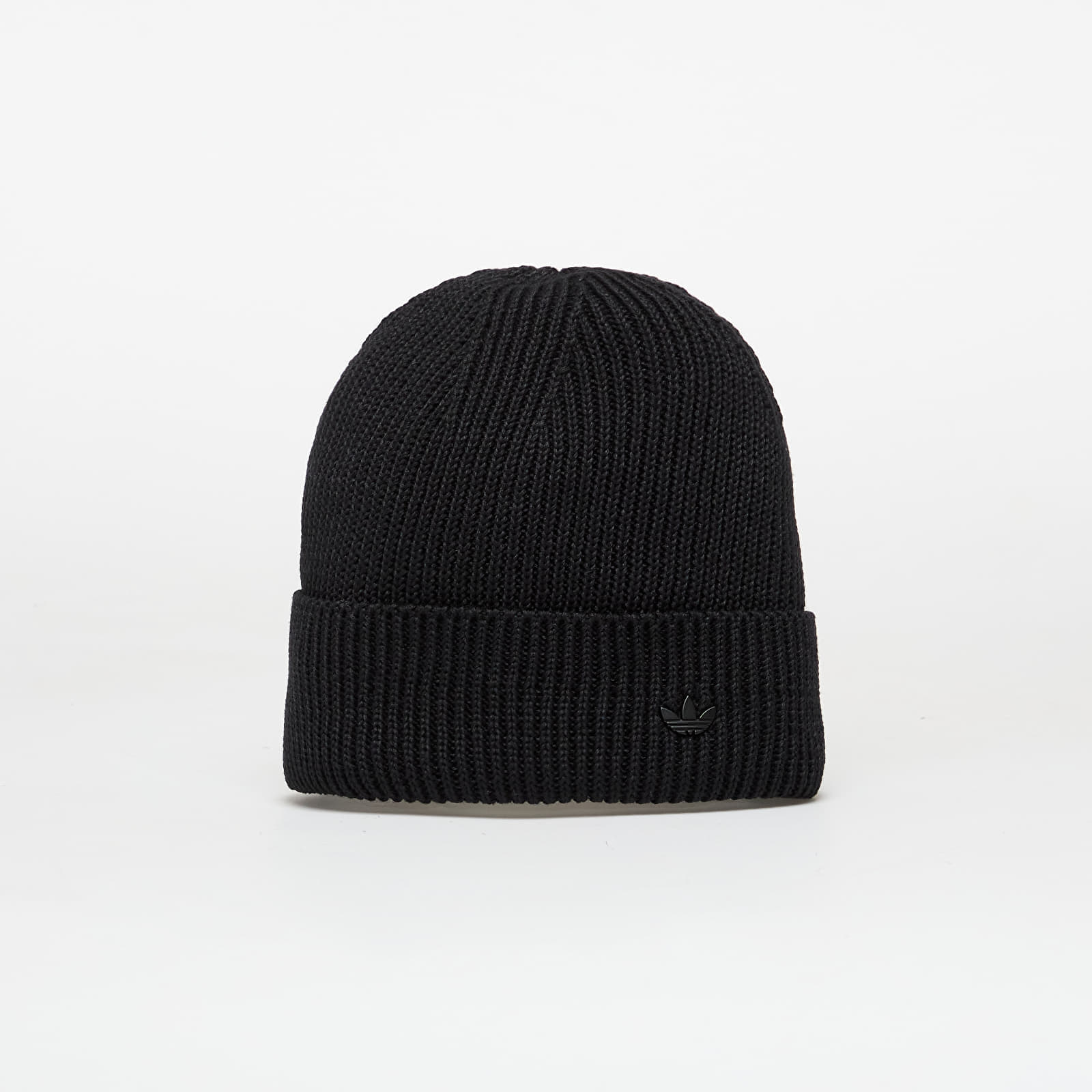 adidas Everyday Icons Beanie With Tonal Metal Trefoil Black M
