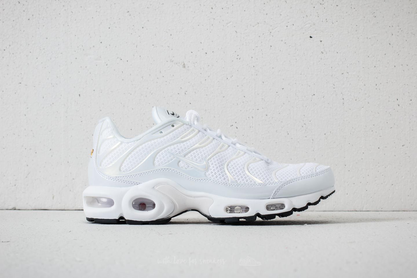 Damen Sneaker und Schuhe Nike Air Max Plus Premium WMNS White White White Black Footshop