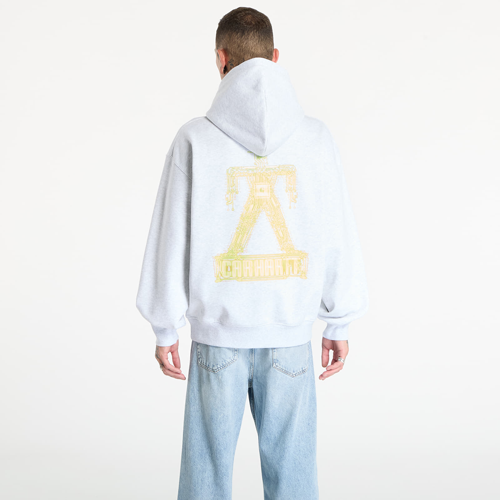 Hoodies and sweatshirts  Carhartt WIP Hooded Electric Boogie Sweat UNISEX Ash Heather