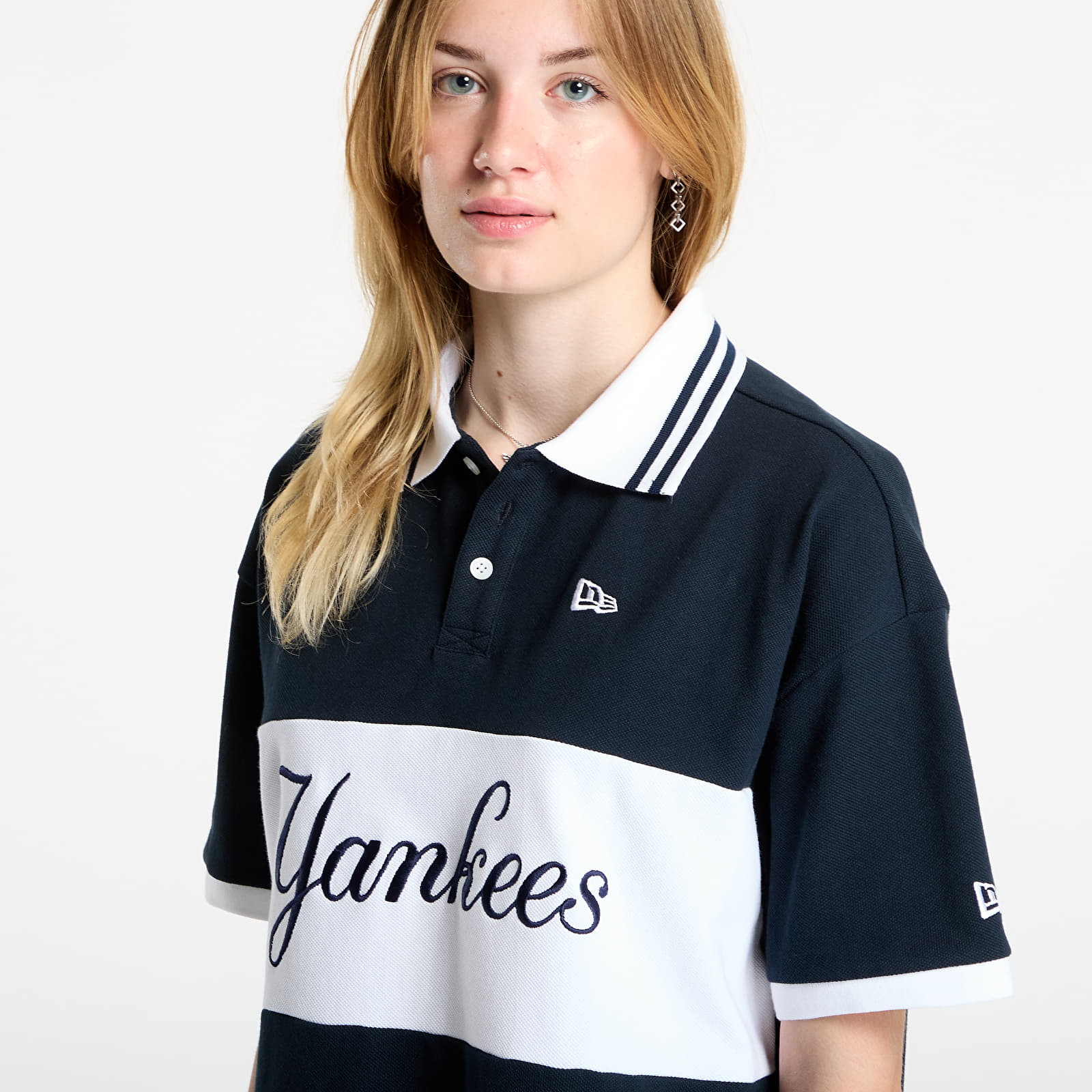 T-Shirts New Era MLB Graphic Polo New York Yankees UNISEX Navy