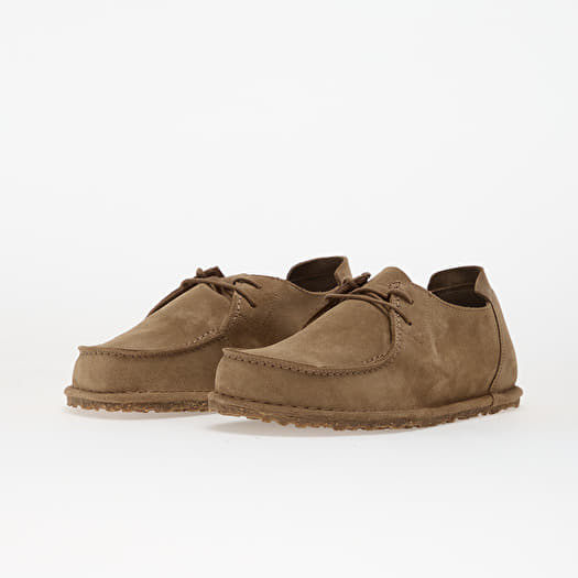 Birkenstock Utti Lace Suede Leather Gray Taupe | Footshop
