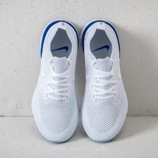 Women s shoes Nike Epic React Flyknit WMNS White White Racer Blue