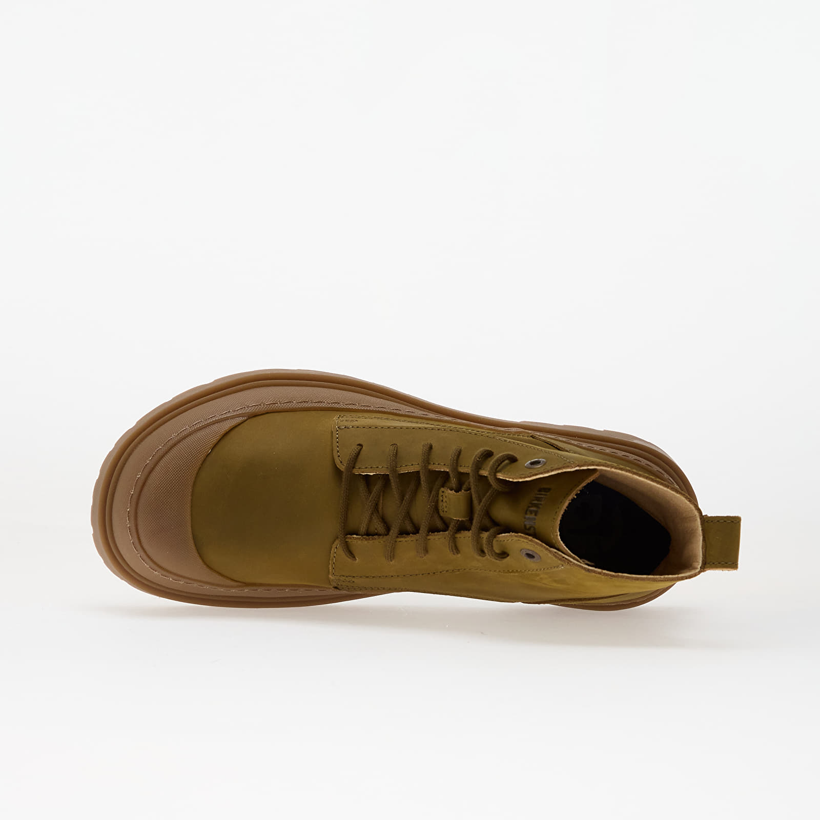 Herren Sneaker und Schuhe Birkenstock Prescott Natural Leather Oiled Pine Green