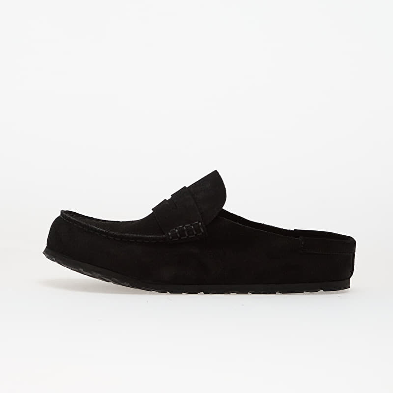 Birkenstock Naples Wrapped Suede Leather Black