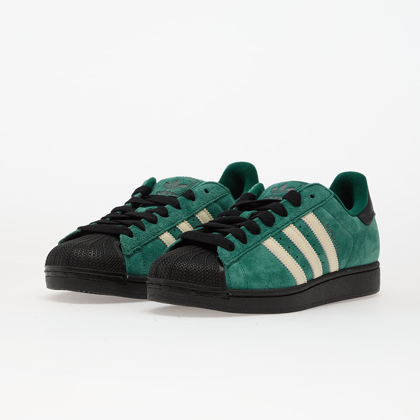 Herren Sneaker und Schuhe adidas Superstar II Collegiate Green/ Crew White/ Core Black