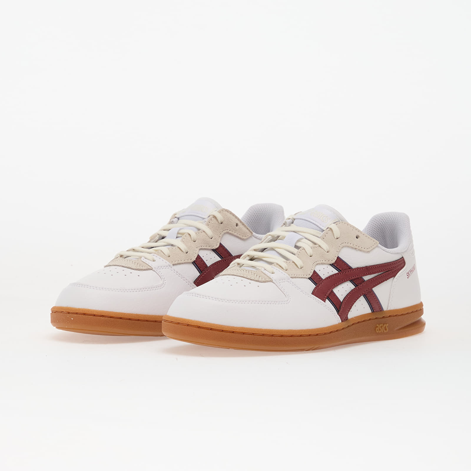 Herren Sneaker und Schuhe Asics Skyhand Og White/ Brisket Red