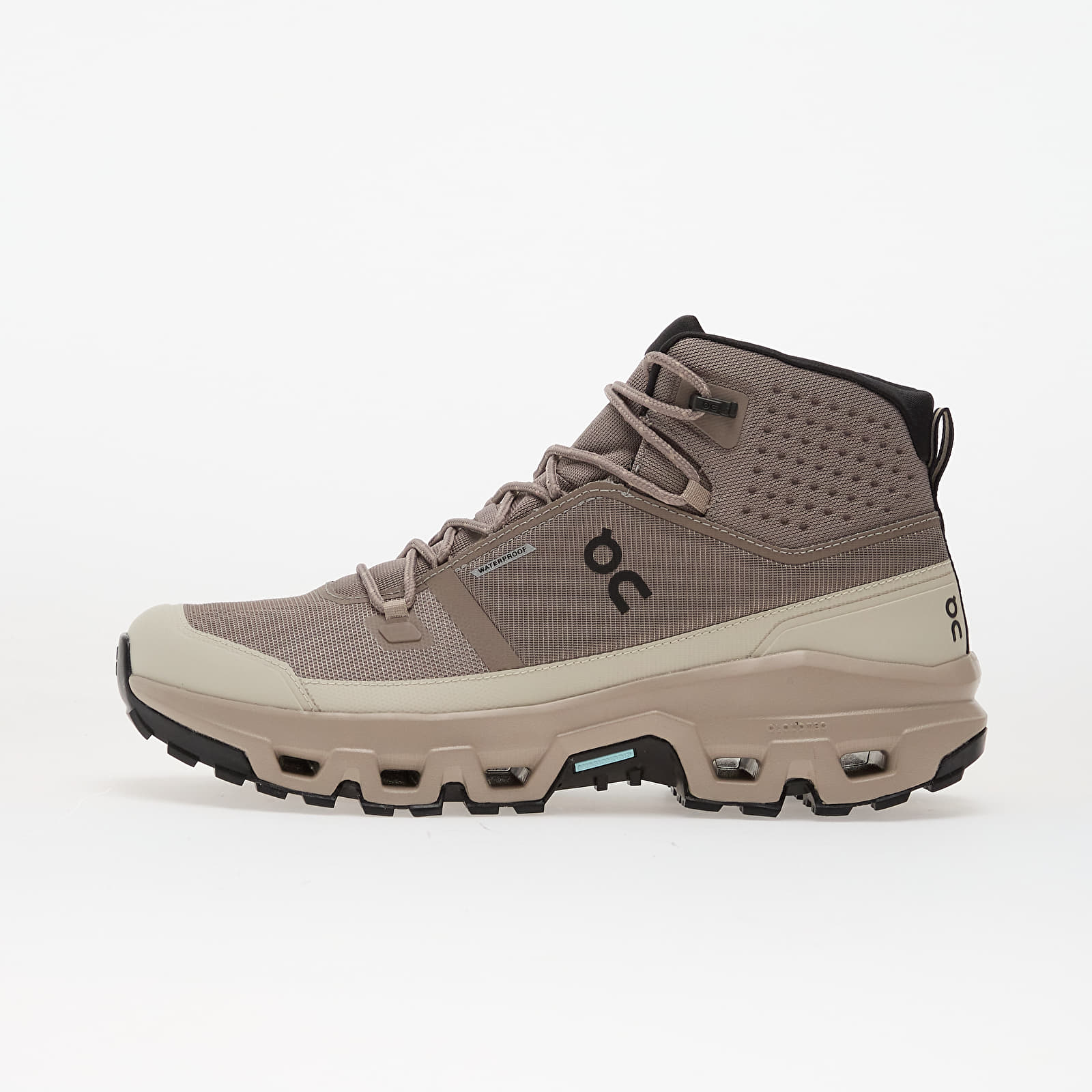 Herren Sneaker und Schuhe On M Cloudrock Mid WP Cinder/ Desert