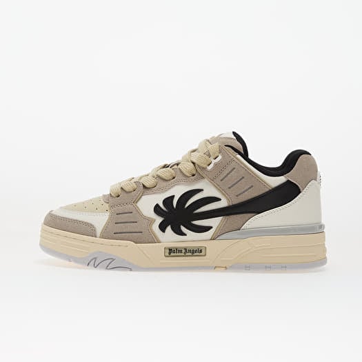 Palm Angels Venice Suede Sneakers White/ Medium Grey
