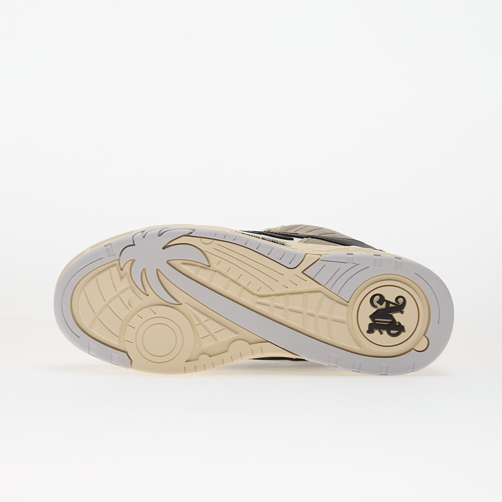 Meeste kingad Palm Angels Venice Suede Sneakers White/ Medium Grey
