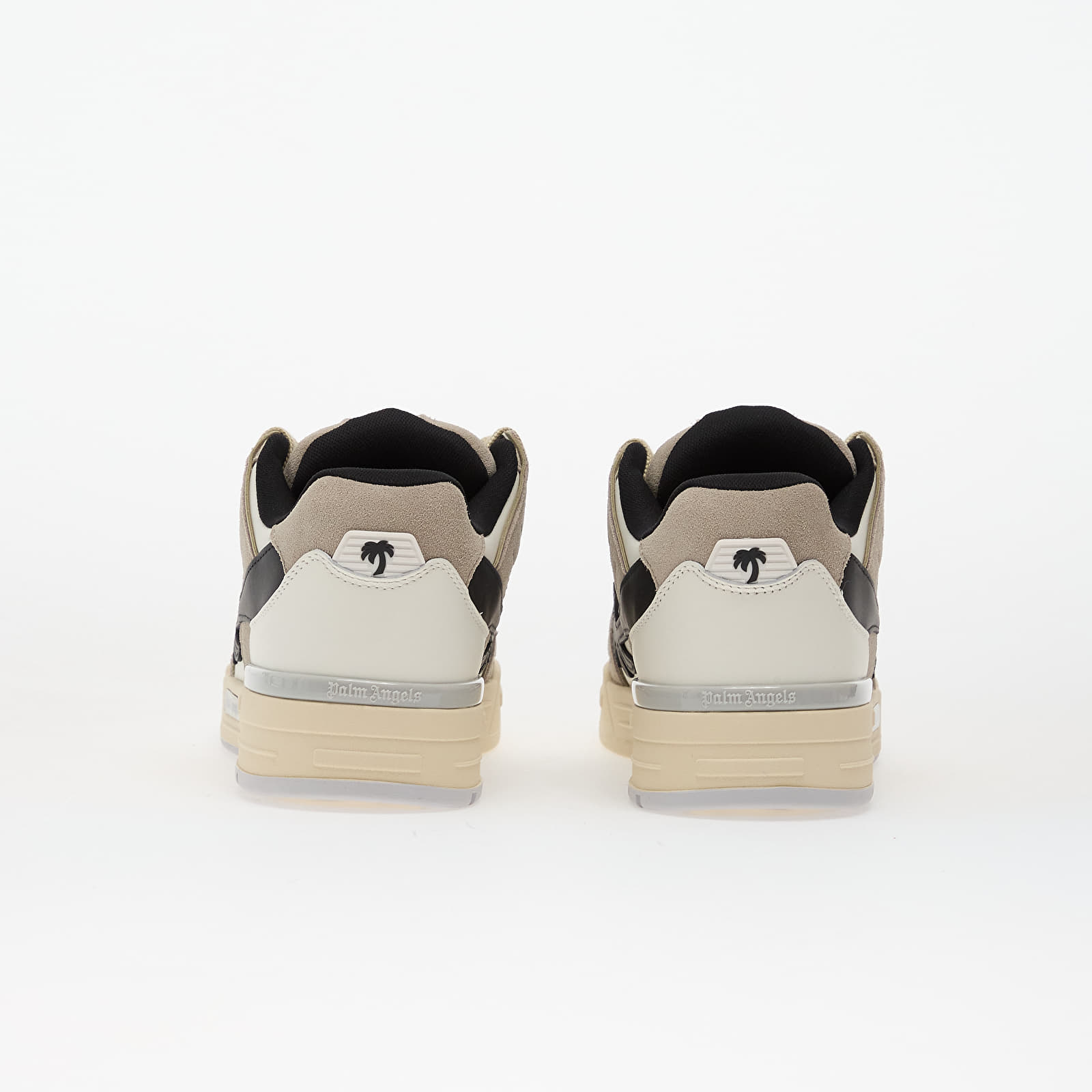 Meeste kingad Palm Angels Venice Suede Sneakers White/ Medium Grey
